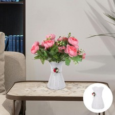  Vase En Rotin Plastique Vases Pour Fleurs Decoratif Support Séchées
