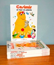 7 livres - CASIMIR - l'Île aux Enfants - TF1 / 1978 - ROUGE ET OR - no Goldorak