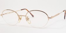 Lunettes De Vue Vintage SE-OPTIK 2505 Or UNIQUE RARE Monture 48-18-135mm