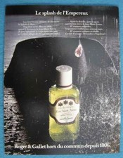 Publicité Papier - Eau de