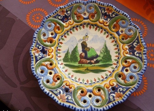 Assiette rouen ajouree - rouen,