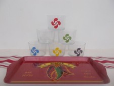 6 verres boga croix basque