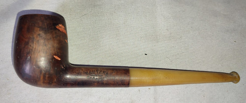 Ancienne pipe fumeur marque - pipe,