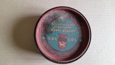 Vintage boîte encaustique Linoleum Cie Rouennaise
