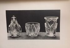 GUILLAUME JANNEAU : LE VERRE ET L'ART DE MARINOT dédicace 1925