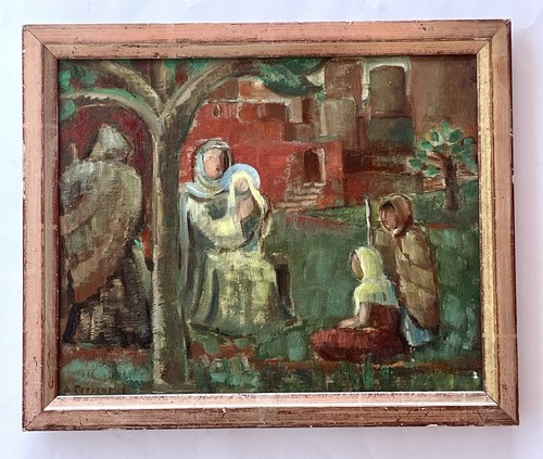 Tableau cloitre anime hst - tableau,