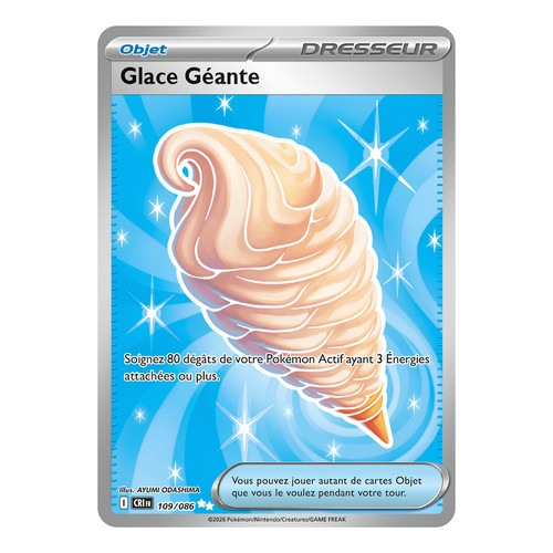 Glace géante 109 086 - glace, 109/086
