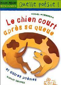 Chien court après - court, sa