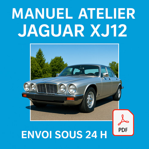 Manuel atelier jaguar xj12 - manuel,