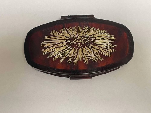 Ancien poudrier made - poudrier,