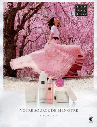 Publicité papier parfum - publicité,