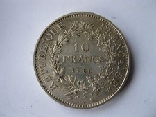 Pièce 10 francs argent type