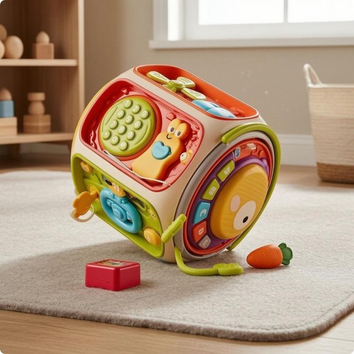 Cube activités bébé - cube, d'activités