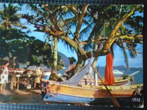 Cpm martinique barque - barque, de