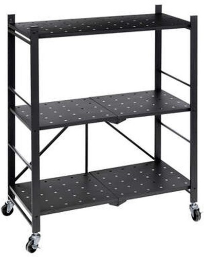 Etagere pliante metal - pliante, noir