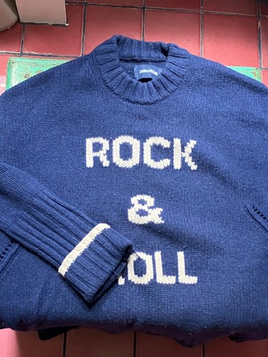 Pull bleu rock zadig - pull,