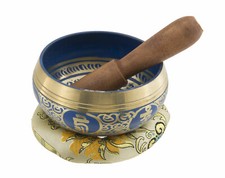 Bol chantant du Bengale 300g Ø 10.5cm baton + coussin  Massage sonore  # 26727