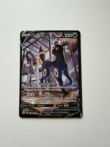 Carte pokémon noctali - carte,