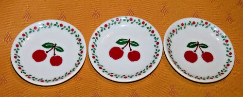 Lot mignonnes assiettes - 3, de