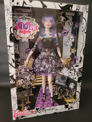 Barbie tokidoki doll purple - barbie,