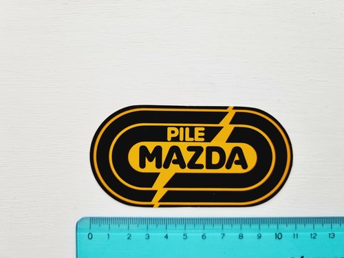 Adhésif pile mazda sticker - adhésif,