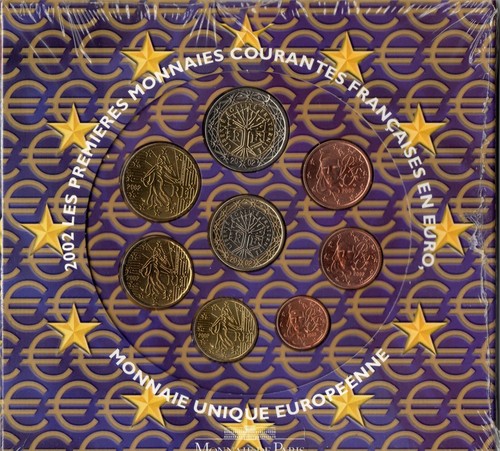 Coffret fleur coin 2002 - fleur, de