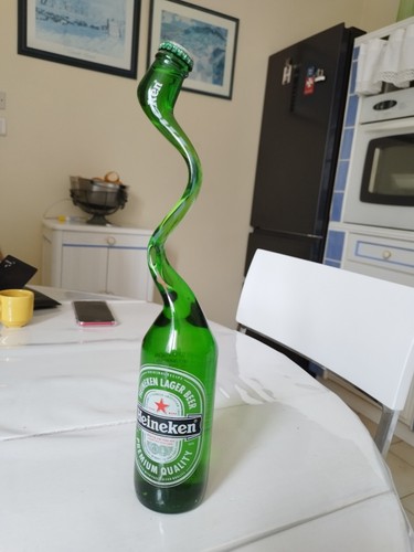 Bouteille collector heineken - bouteille,