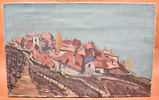 Peinture à l'huile sur toile