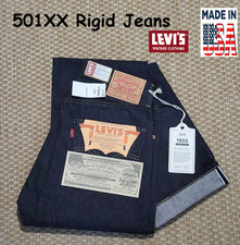 1955 Levi's LVC 501 XX Made In USA Cone Denim Raw Big E Red Selvedge W31 L36