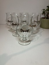 Lot 6 verres à bière DUVEL 