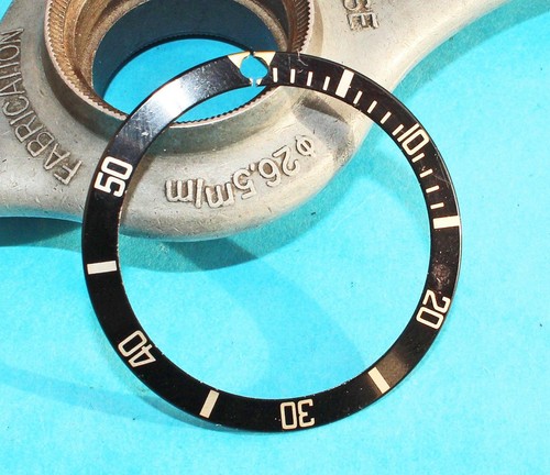 Rolex insert lunette noire - lunette,