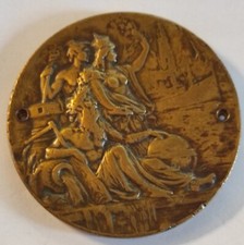 Médaille compagnie maritime allemande " Norddeutscher Lloyd (NDL) " 1911