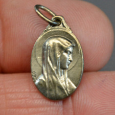 ANCIENNE MEDAILLE PENDENTIF SOUVENIR DE LOURDES RELIGIOUS MEDAL #70