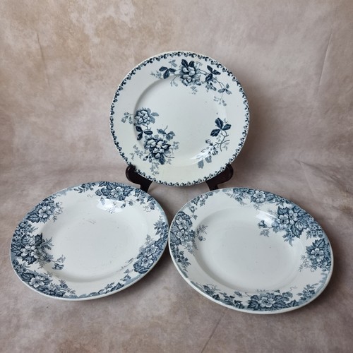 Lot assiettes anciennes - 3,