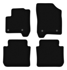Tapis de sol en velours noir