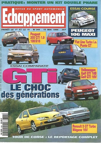 Echappement 344 essai gti - essai,
