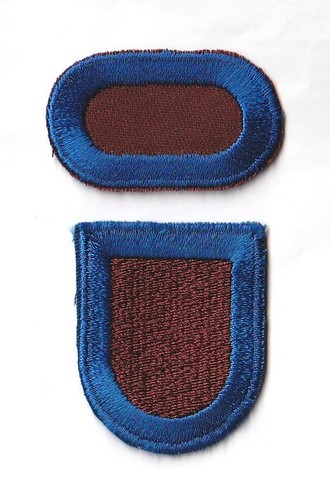 Oval beret flash - beret,