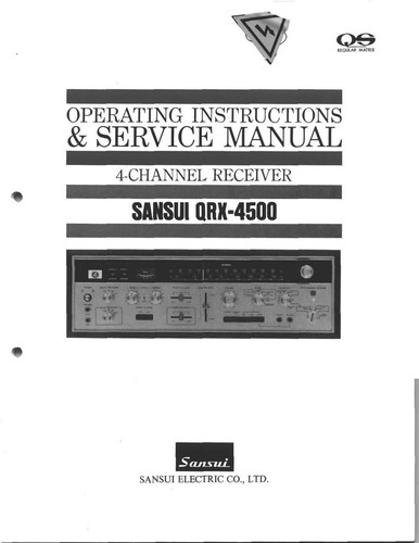 Service manuel instructions - service, d'instructions
