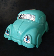 pot enfant bleu design voiture VW Cox Coccinelle garage collection déco rétro