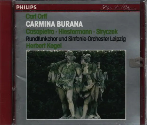 Carmina burana philips orff - cd,