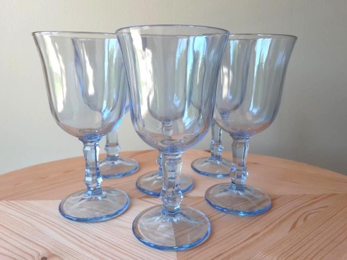 Verres pied en - x, 6