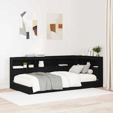 Tête de lit de rangement avec étagère Bois d'ingénierie moderne chambre vidaXL v