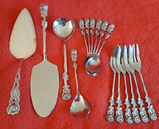 Vintage Rétro 15tlg Argent