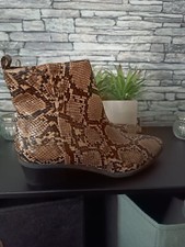 Bottine Python Camaïeu