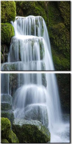 Waterfalls ready hang wall - to,