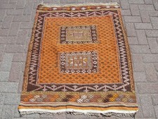 Tapis kilim 3 x 5 orange