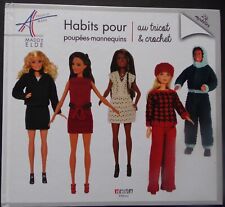 § Livre habits pour poupées mannequins au tricot et crochet - Maddy Elde