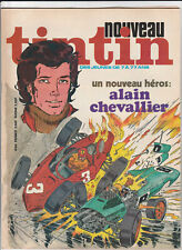 Tintin  # 84 19/04/1977 Alain Chevalier course auto Wild Bill Kickok Far West