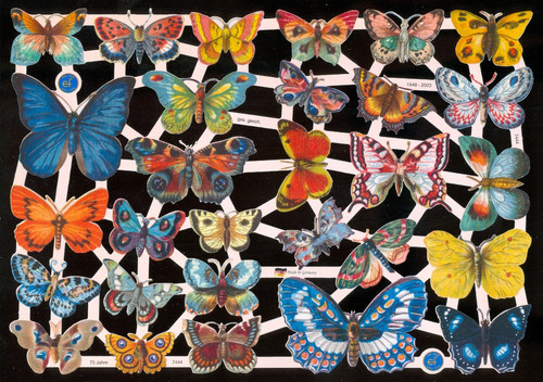 Victorian style die cut - die,