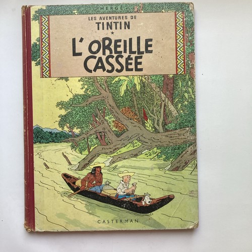 Tintin oreille cassée - l'oreille,